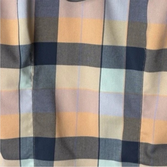 Mountain Hardwear Women's Shirt Size Medium Top Hooded Long Sleeves Plaid Casual - Picture 5 of 6